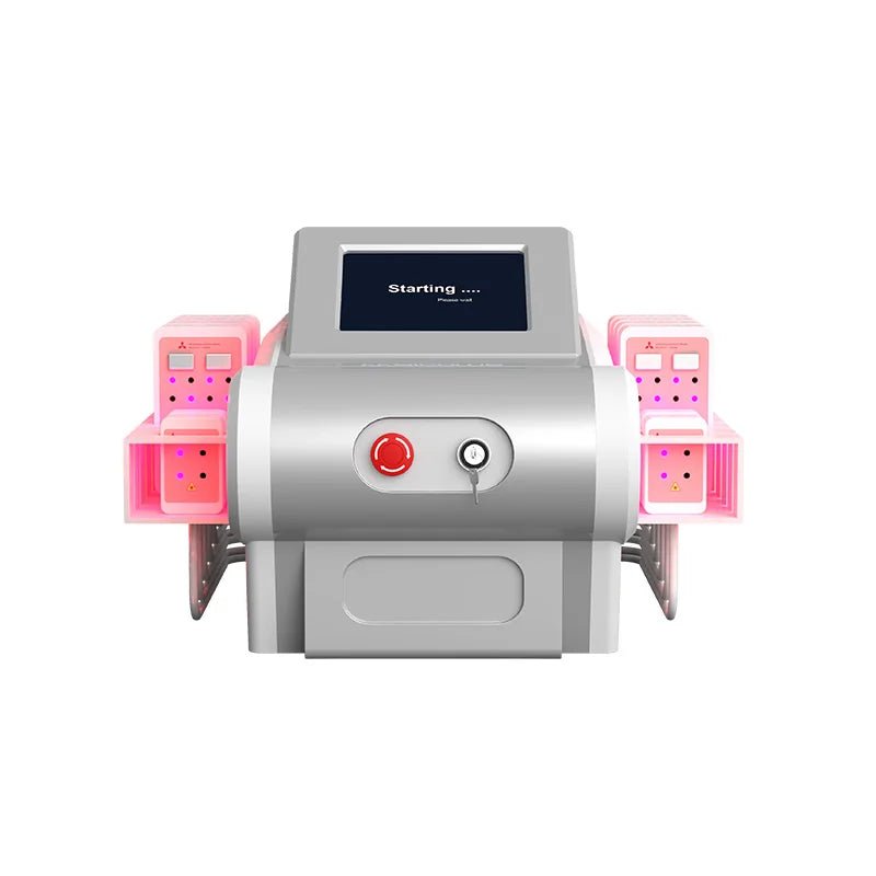144 Diodes 650nm and 980nm Lipolaser Machine+microcurrent 12 Pads Ems Lipo Laser Slimming Machine - CSTrueBeauty