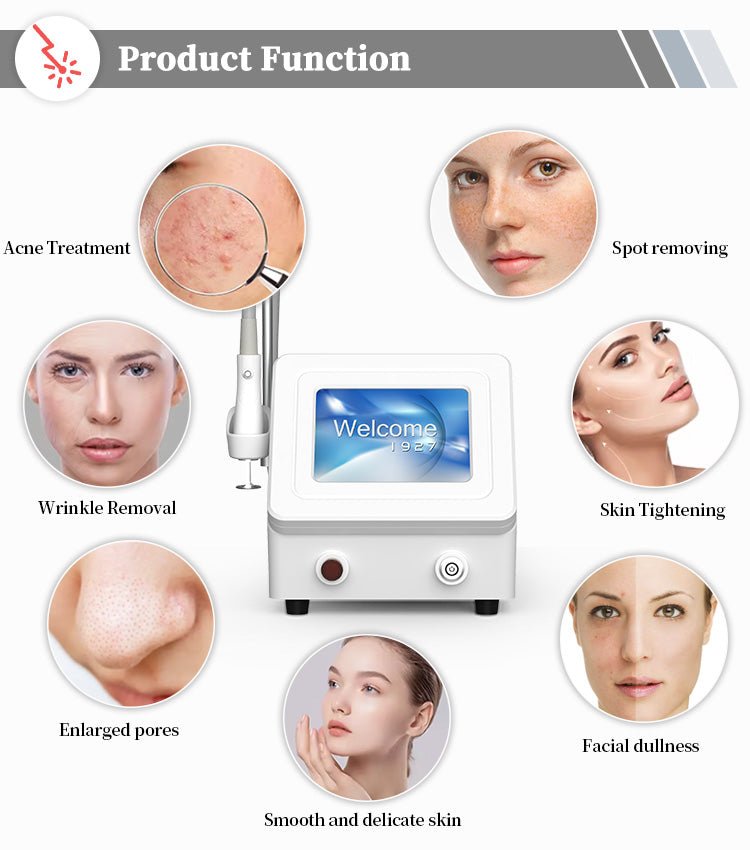 1927nm Fractional Thulium Laser Skin Rejuvenation Pigmentation Removal Machine - CSTrueBeauty