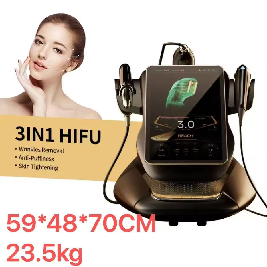 3 - in - 1 360° Face & Neck Lifting Device – RF • EMS • HIF Technology - CSTrueBeauty