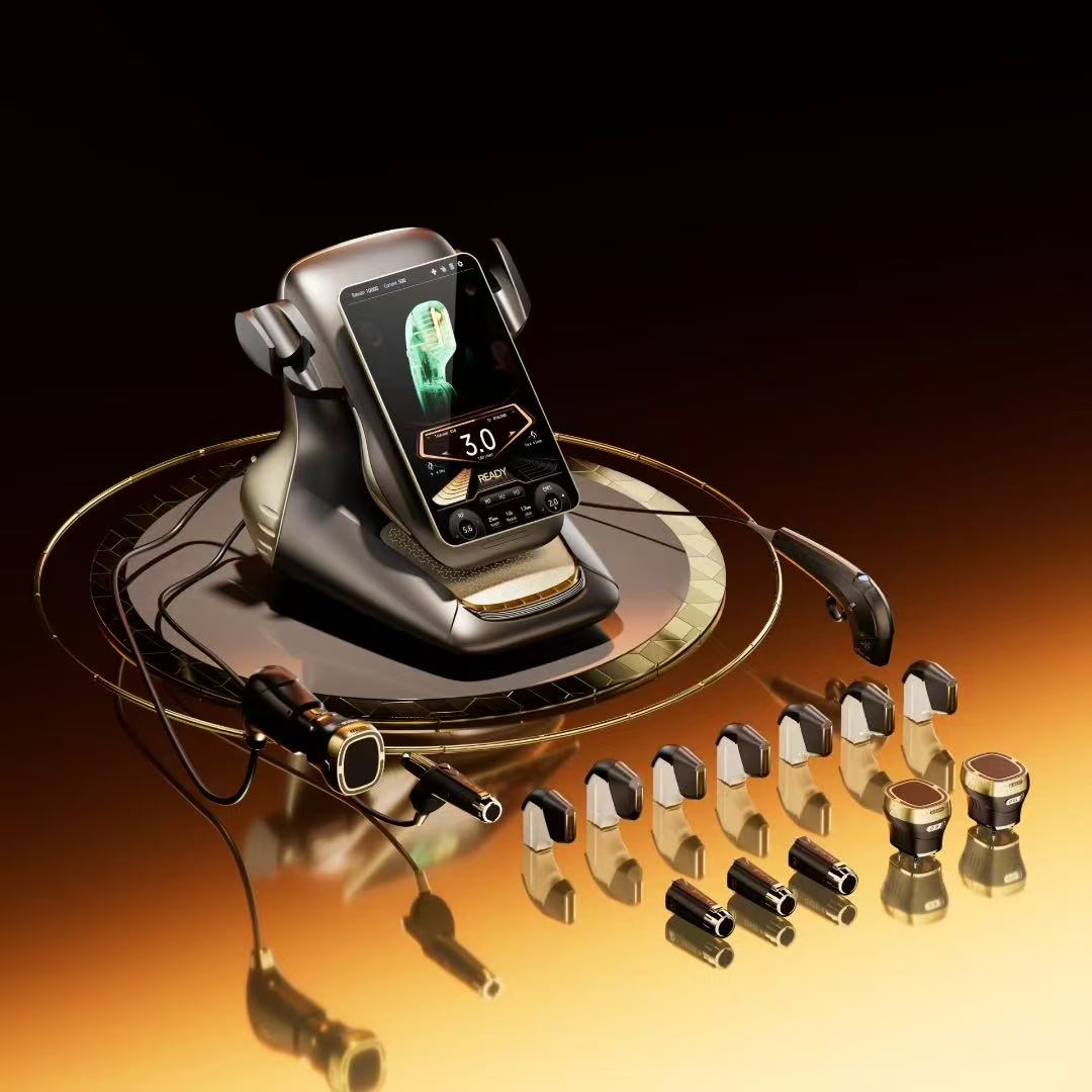 3 - in - 1 360° Face & Neck Lifting Device – RF • EMS • HIF Technology - CSTrueBeauty