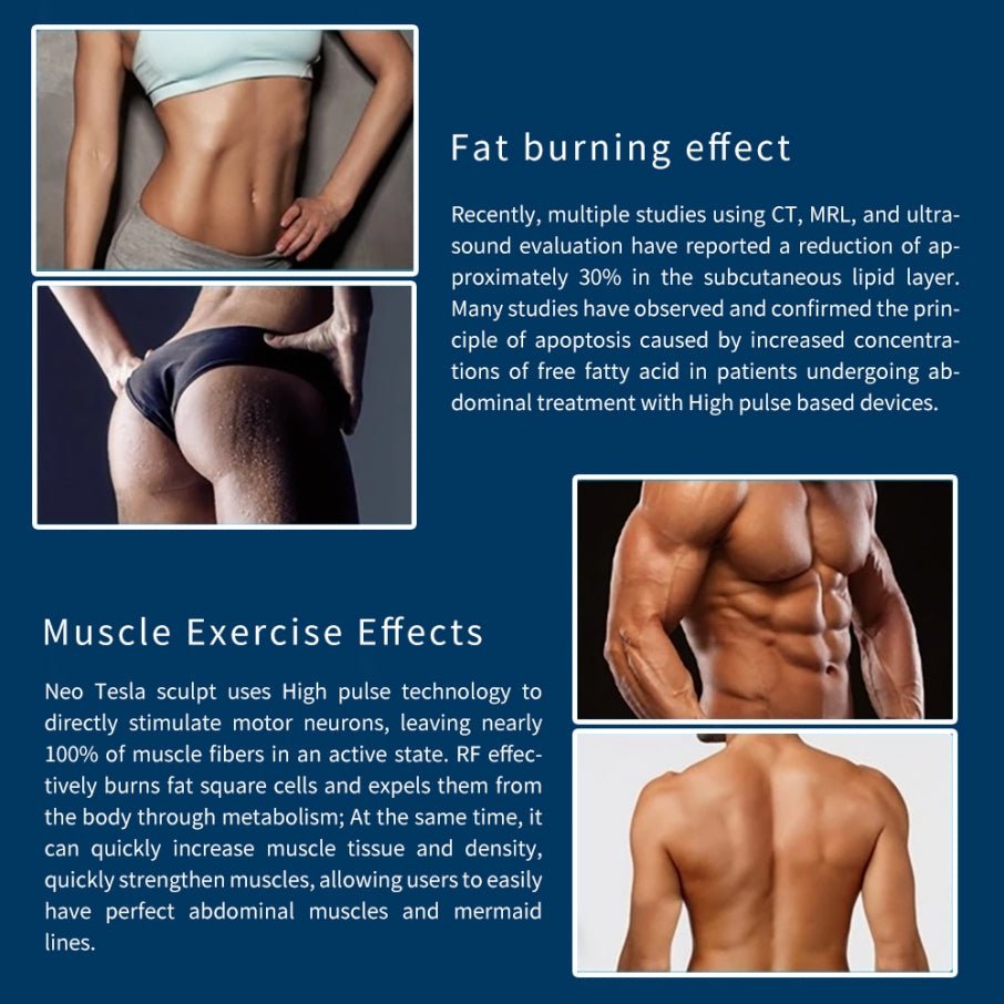 4 Handles Ems Slim Neo Rf Muscle Sculpting Machine for Muscle Stimulate Fat Removal Build Muscle emslim Machine - CSTrueBeauty