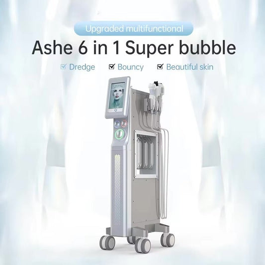 6 - in - 1 Hydro Dermabrasion Facial Machine | Oxygen Skin Rejuvenation & Deep Cleansing System - CSTrueBeauty