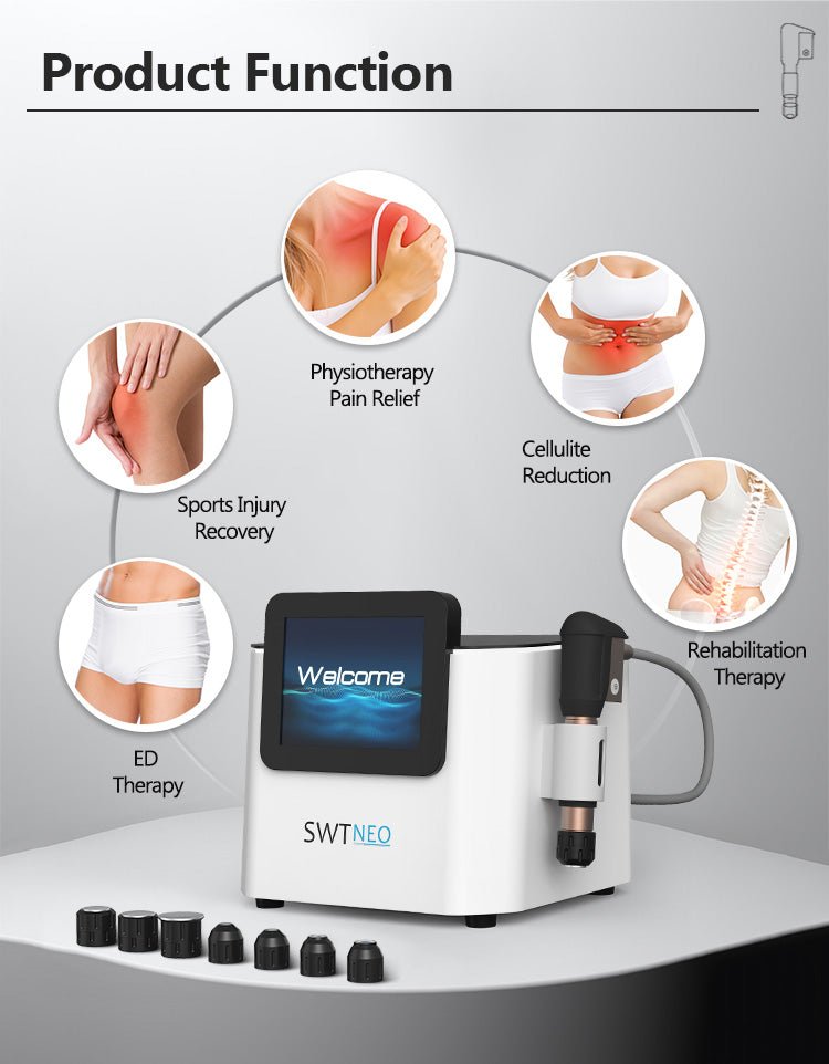 Air Pressure Shockwave Therapy Pneumatic Shockwave Focal Extracorporeal Shockwave for Erectile Dysfunction Pain Relief - CSTrueBeauty
