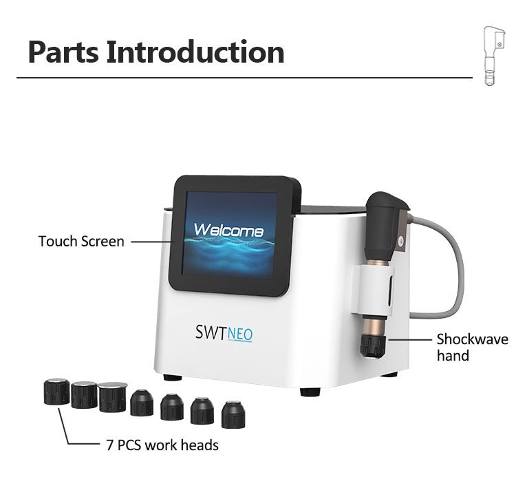 Air Pressure Shockwave Therapy Pneumatic Shockwave Focal Extracorporeal Shockwave for Erectile Dysfunction Pain Relief - CSTrueBeauty