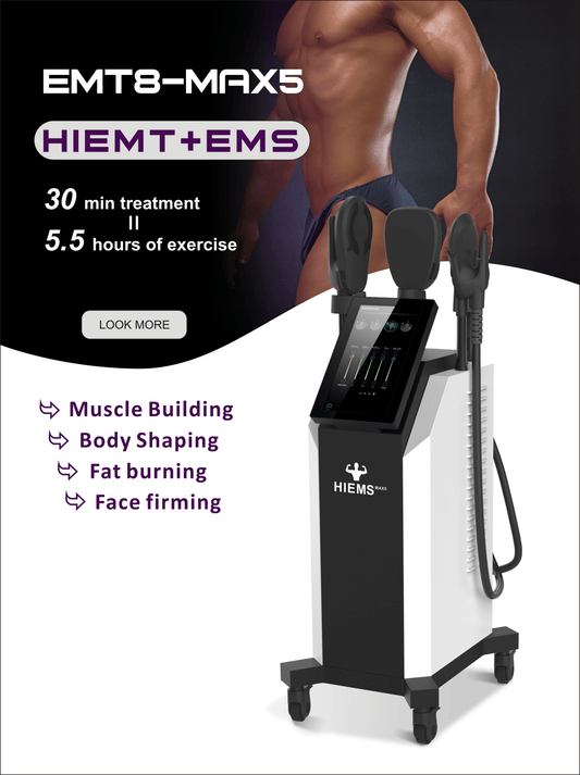 Body Slimming Burn Fat Hiemt EMS Build Beautiful Muscle Machine - CSTrueBeauty