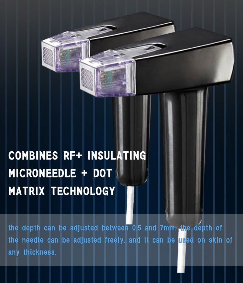 Crystallite Depth 8 gold RF Crystallite beauty Machine - CSTrueBeauty