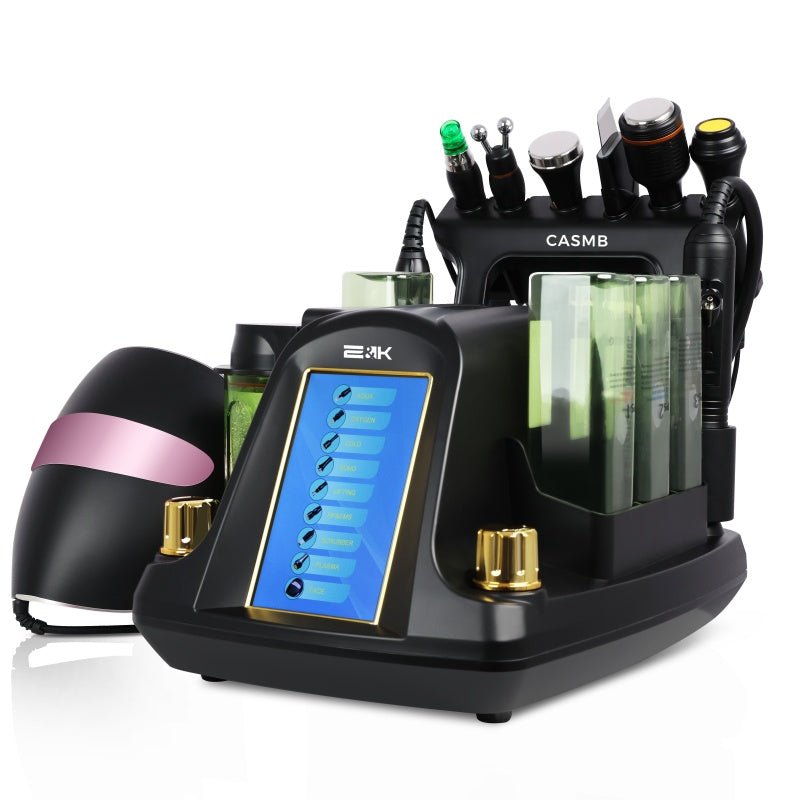 CSTRueBeauty 9 - in - 1 Facial Rejuvenation Device – Microcurrent + LED + Oxygen - CSTrueBeauty