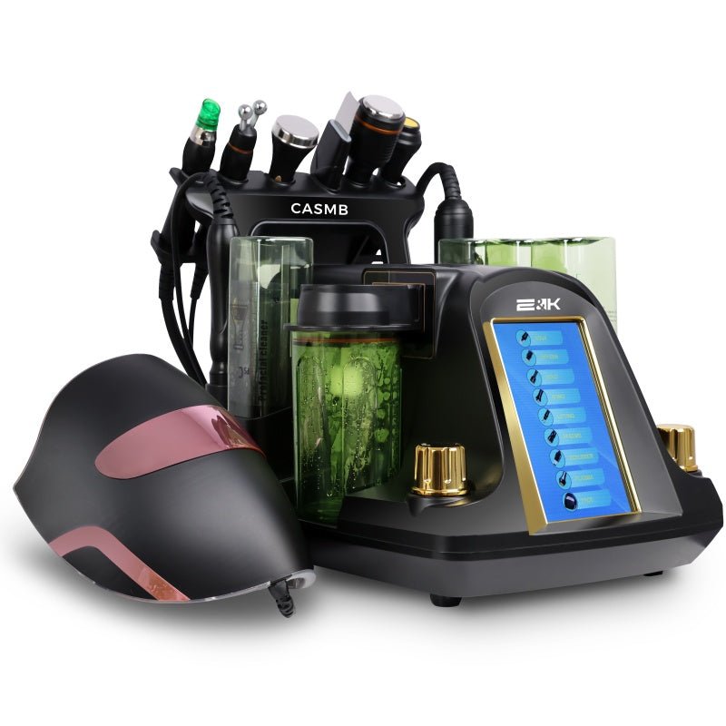 CSTRueBeauty 9 - in - 1 Facial Rejuvenation Device – Microcurrent + LED + Oxygen - CSTrueBeauty