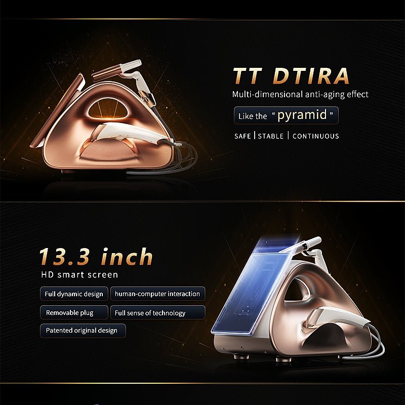 Painless 7D Hifu 9D Hifu TT MPTSTL Machine Device Face Lifting Wrinkle Removal Body Slimming Anti-wrinkle - CSTrueBeauty
