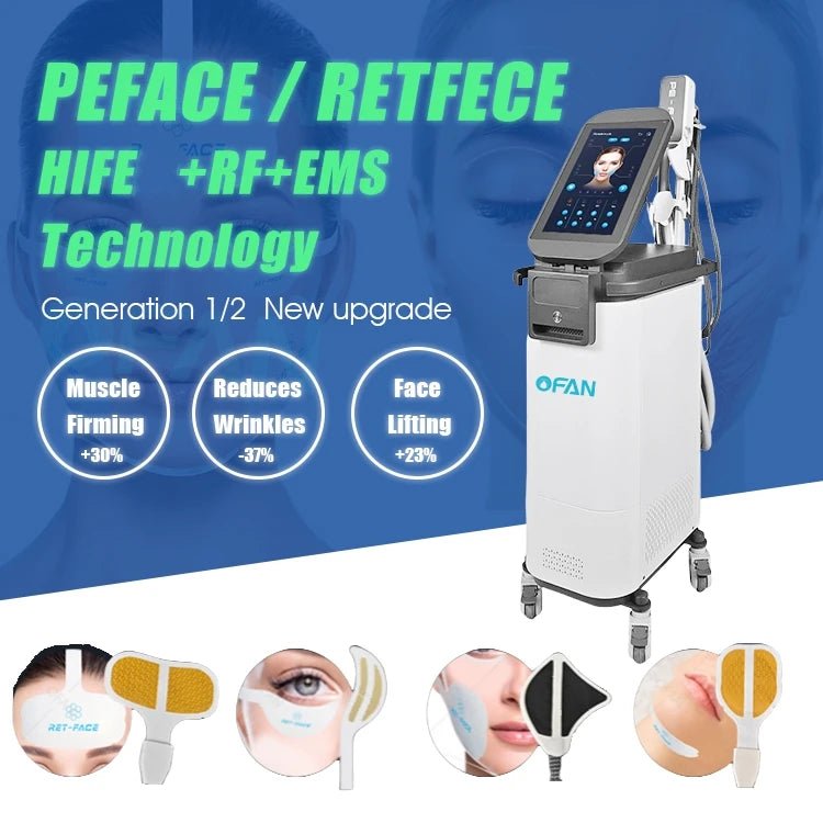 PEFACE Radio Frequency Electromagnetic Face Muscle RF Lifting Facial Sculpting Machine Price - CSTrueBeauty