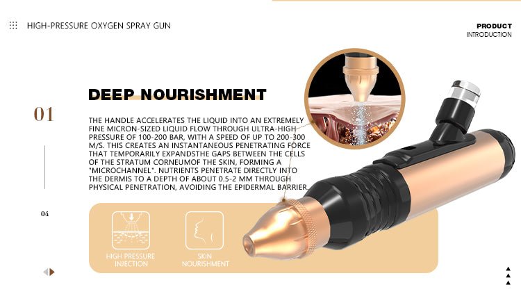 Professional 4 - in - 1 Aqua Facial System for Pore Cleansing, Hydration & Brightening - CSTrueBeauty
