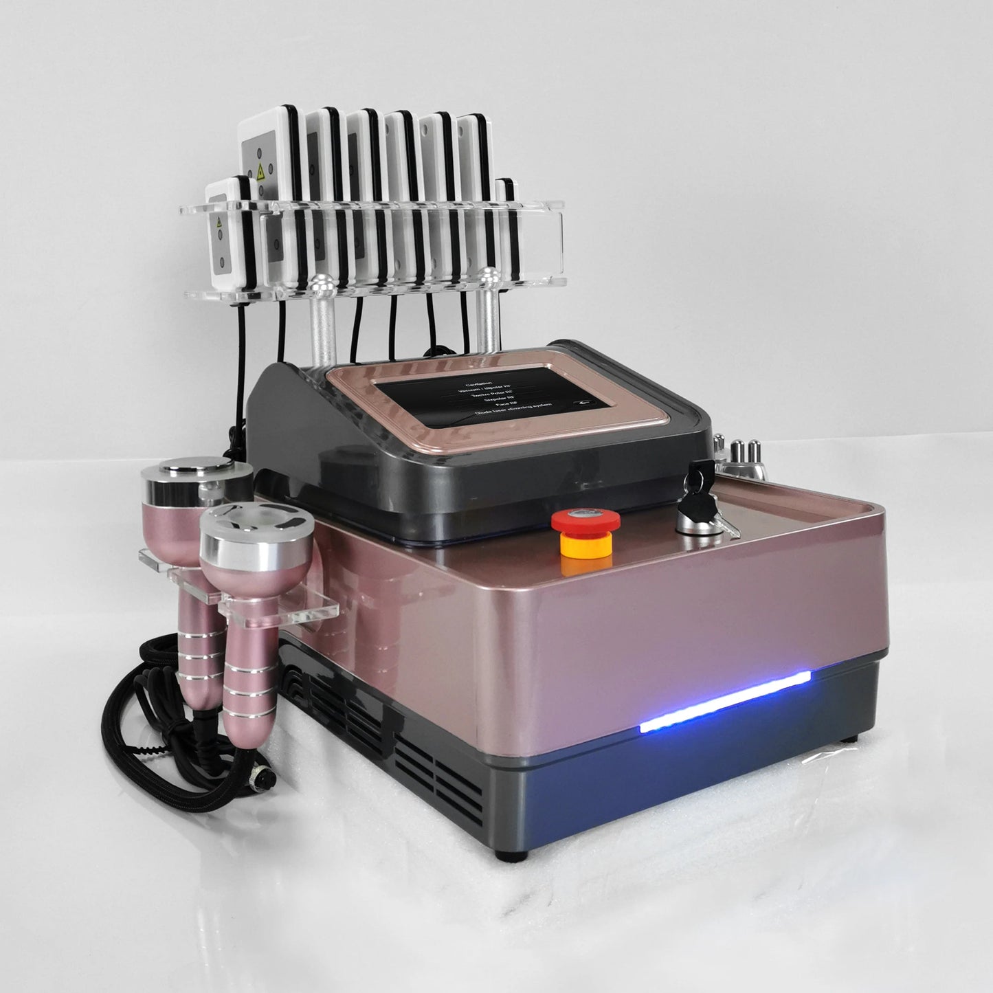 Professional 40k Cavitation Radio Frequency 6 in 1 Ultrasonic Cavitation Digital Frequency Slimming Painless Beauty Machine - CSTrueBeauty
