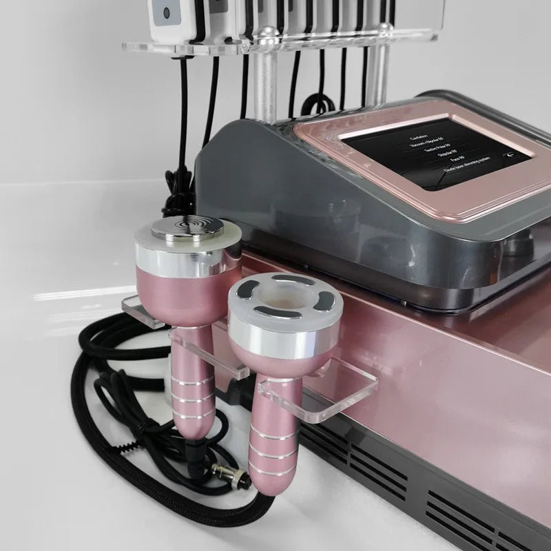 Professional 40k Cavitation Radio Frequency 6 in 1 Ultrasonic Cavitation Digital Frequency Slimming Painless Beauty Machine - CSTrueBeauty