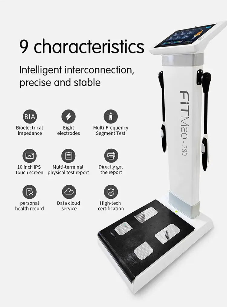 Professional Body Composition Bioimpedance Analyzer Machine Body Composition Analyzer - CSTrueBeauty