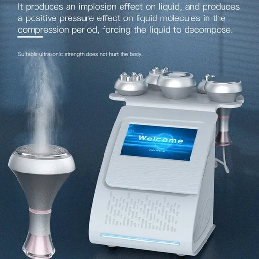 SPA use ultrasound cavitation weight loss machine 80k ultrasonic cavitation vacuum RF system Beauty machine - CSTrueBeauty