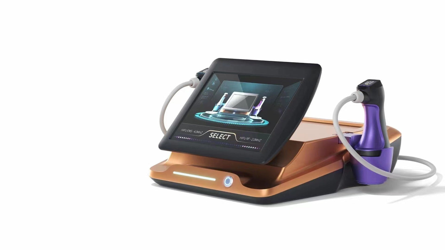 2 in 1 RF EMS Portable Hifu Face and Body Lifting and Firming 12d Hifu Machine - CSTrueBeauty