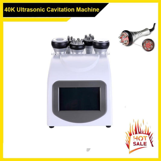 5in1 Ultrasonic cavitation weight loss frequency lipo slimming machine vacuum RF skin tighten beauty equipment ultrasonic cavitation machine - CSTrueBeauty