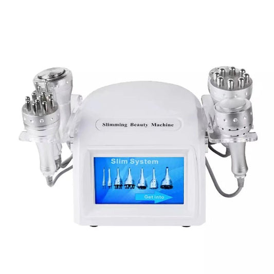 7 in 1 40K Cavitation Machine Vacuum RF Cellulite Removal Body Slimming Beauty Machine With Red Light Each Handle - CSTrueBeauty