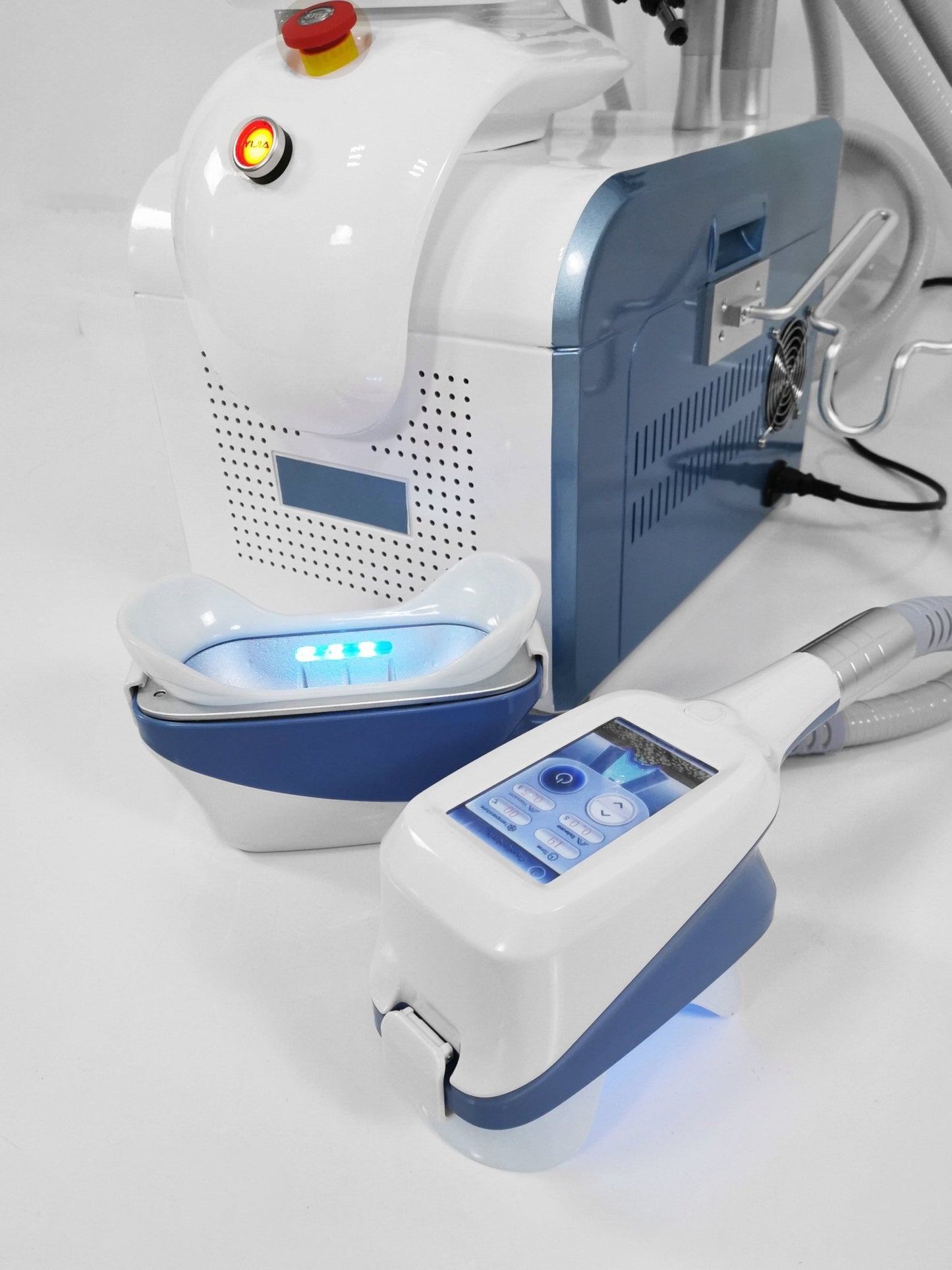 Cryotherapy Physiotherapy Cyro Slimming Cryolipolysys Fat Freeze 360 Angle Treatment Handles skin Rejuvenation Fat Freezing Lipolysis Laser RF Machine - CSTrueBeauty