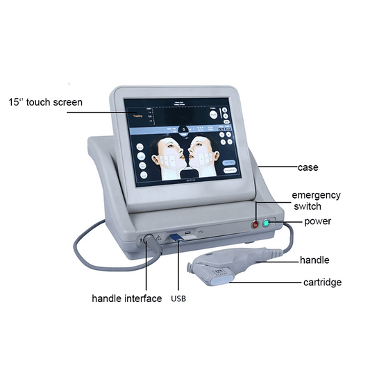 hifu High Intensity Focused Ultrasound Face Lifting Shaping Skin Tightening LIPOHIFU Machine - CSTrueBeauty