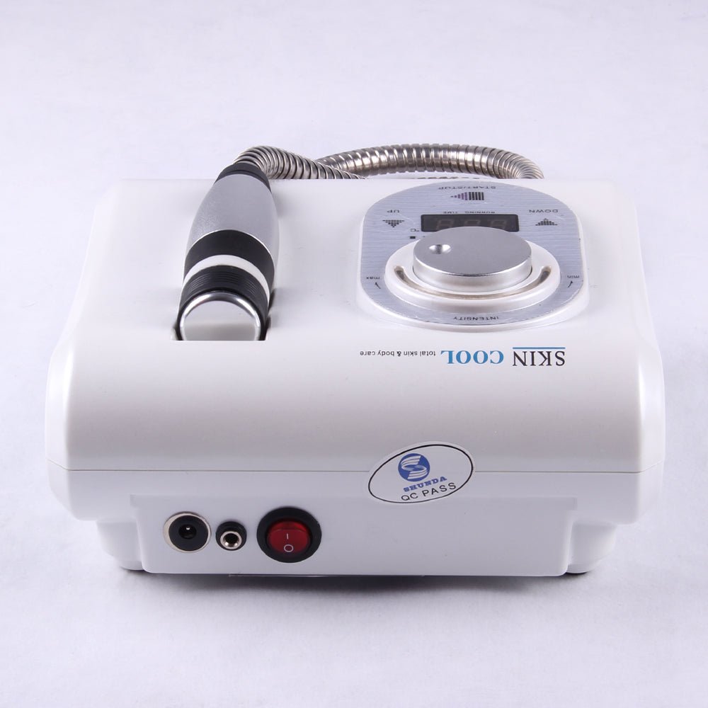 Portable 2 in 1 Cryo Needle Free Electroporation Mesotherapy Hot Cold Hammer Skin cool Facial Anti Aging Skin - CSTrueBeauty