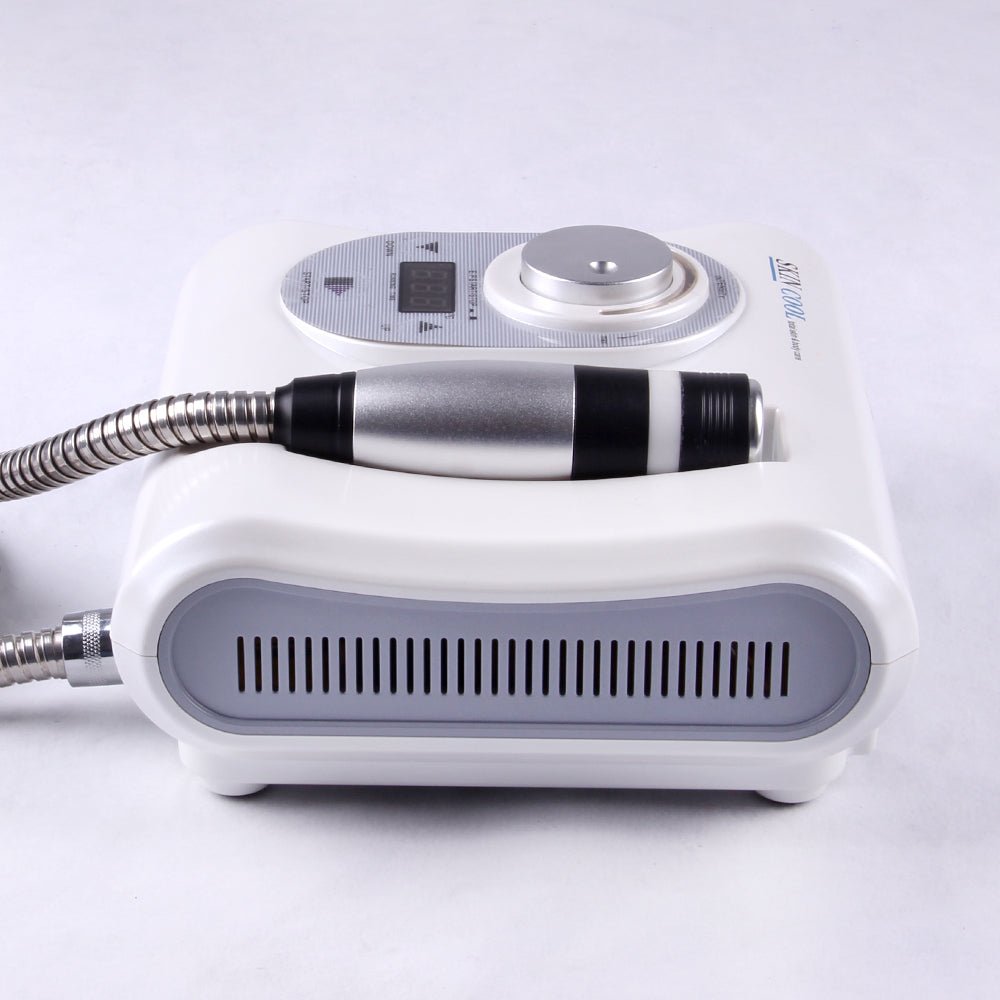 Portable 2 in 1 Cryo Needle Free Electroporation Mesotherapy Hot Cold Hammer Skin cool Facial Anti Aging Skin - CSTrueBeauty