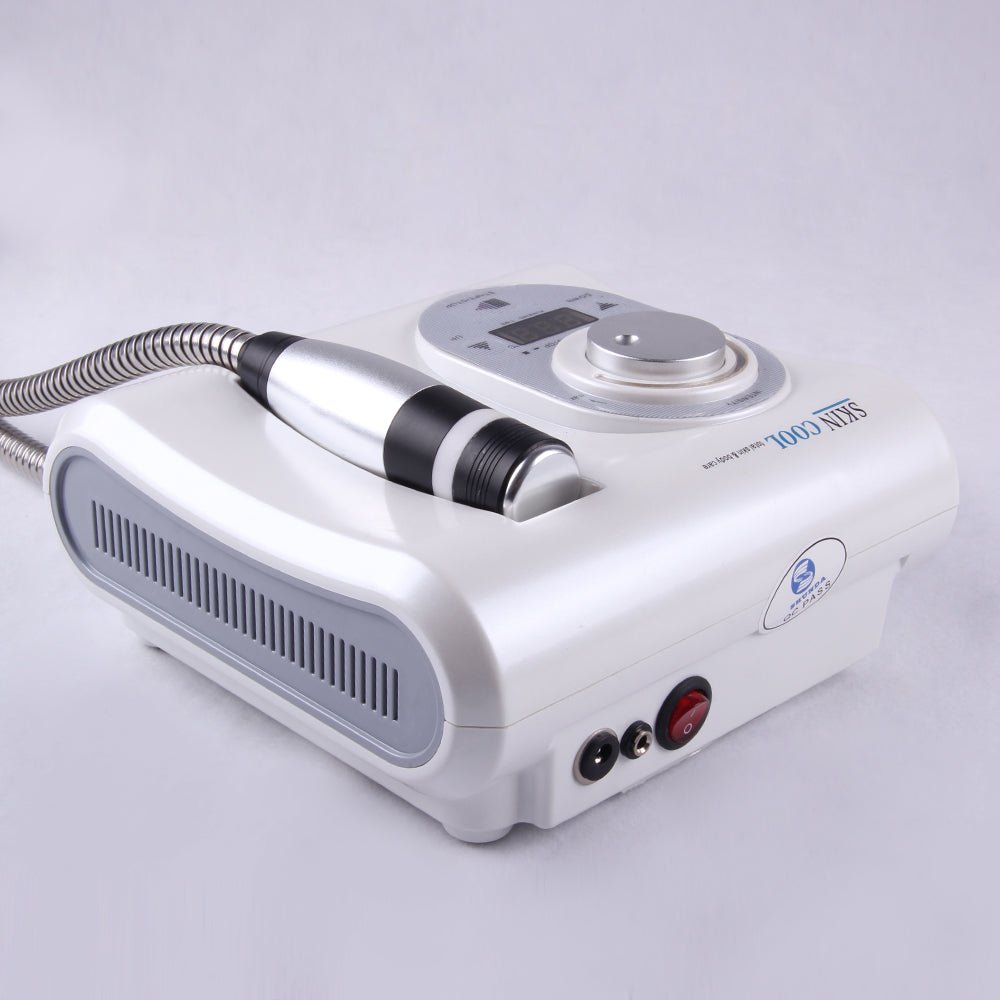 Portable 2 in 1 Cryo Needle Free Electroporation Mesotherapy Hot Cold Hammer Skin cool Facial Anti Aging Skin - CSTrueBeauty