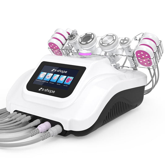S-Shape Lipolaser Cavitation Cellulite Reduction Ultrasonic 30K Cavitation RF Beauty Equipment - CSTrueBeauty