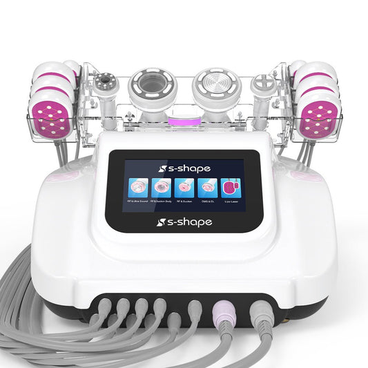 S-Shape Lipolaser Cavitation Cellulite Reduction Ultrasonic 30K Cavitation RF Beauty Equipment - CSTrueBeauty