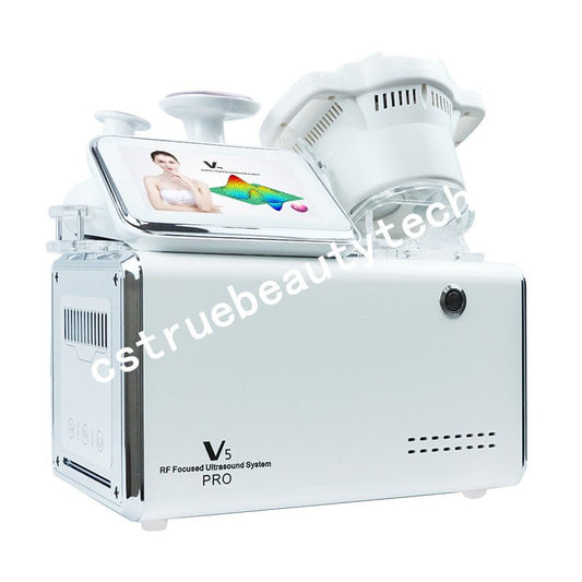 V5 Pro Cavitation Rf Vacuum 3 in 1 Body Slimming Machine Cellulite Removal Reduce Fat Spa Salon Skin Tightening Equipment - CSTrueBeauty