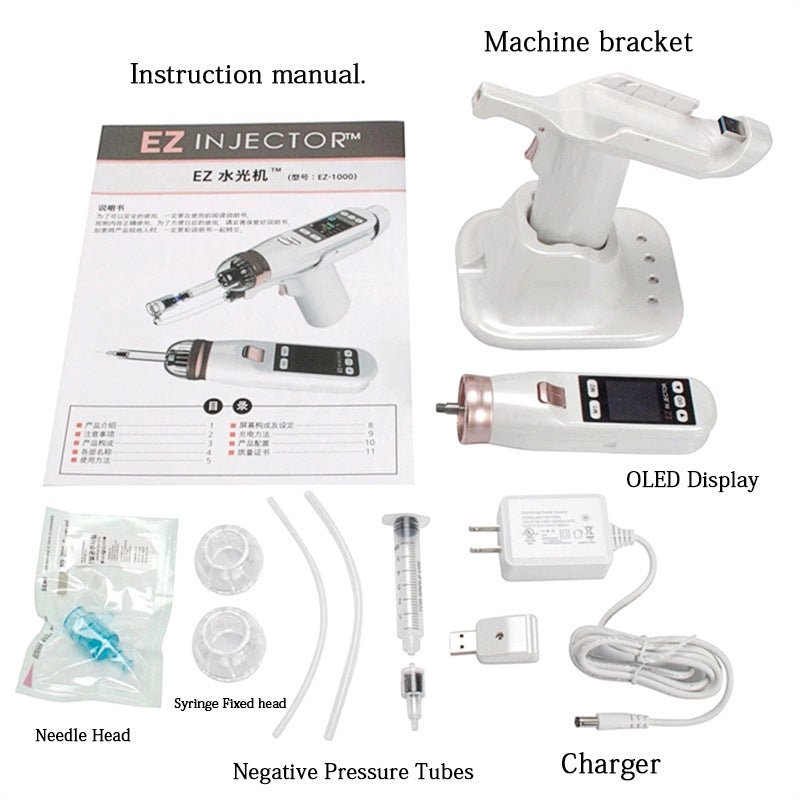 Water Mesotherapy Injection mesotherapy machine Oxygen Injector Gun - CSTrueBeauty