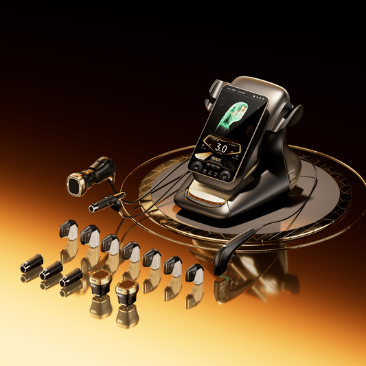 3 - in - 1 360° Face & Neck Lifting Device – RF • EMS • HIF Technology - CSTrueBeauty