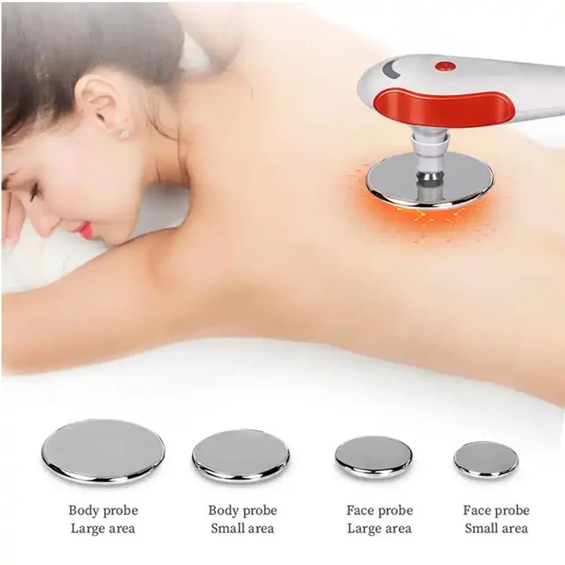 3-in-1 TECAR machine with ceramic and metal applicator heads