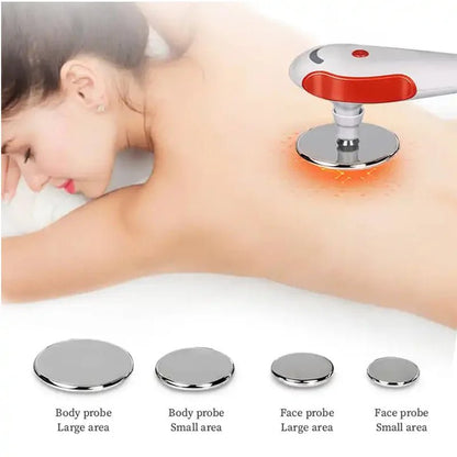 3-in-1 TECAR machine with ceramic and metal applicator heads