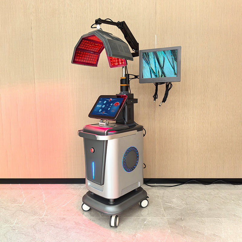 Professional LED Hair Growth Helmet System for Scalp Care & Hair Wellness