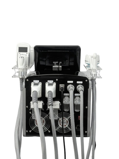 5-in-1 Vacuum RF Body Contouring & Skin Tightening System with Roller Massage, Cavitation & Infrared Therapy - CSTrueBeauty