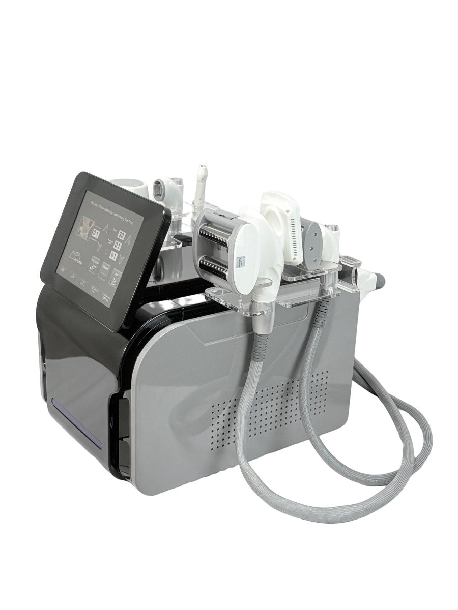 5-in-1 Vacuum RF Body Contouring & Skin Tightening System with Roller Massage, Cavitation & Infrared Therapy - CSTrueBeauty
