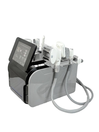 5-in-1 Vacuum RF Body Contouring & Skin Tightening System with Roller Massage, Cavitation & Infrared Therapy - CSTrueBeauty