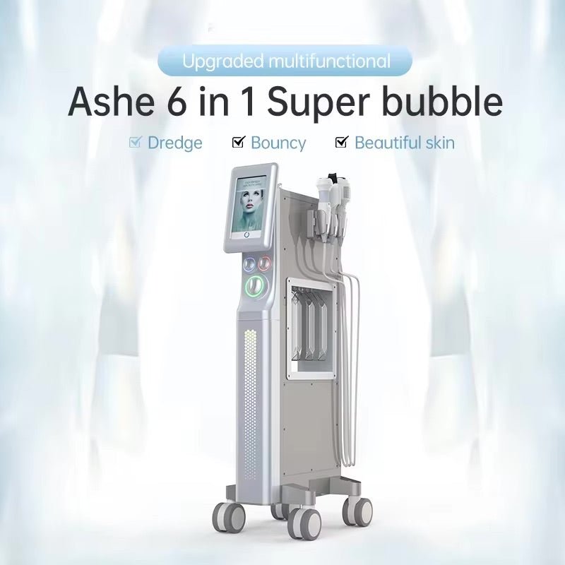 6 - in - 1 Hydro Dermabrasion Facial Machine | Oxygen Skin Rejuvenation & Deep Cleansing System - CSTrueBeauty