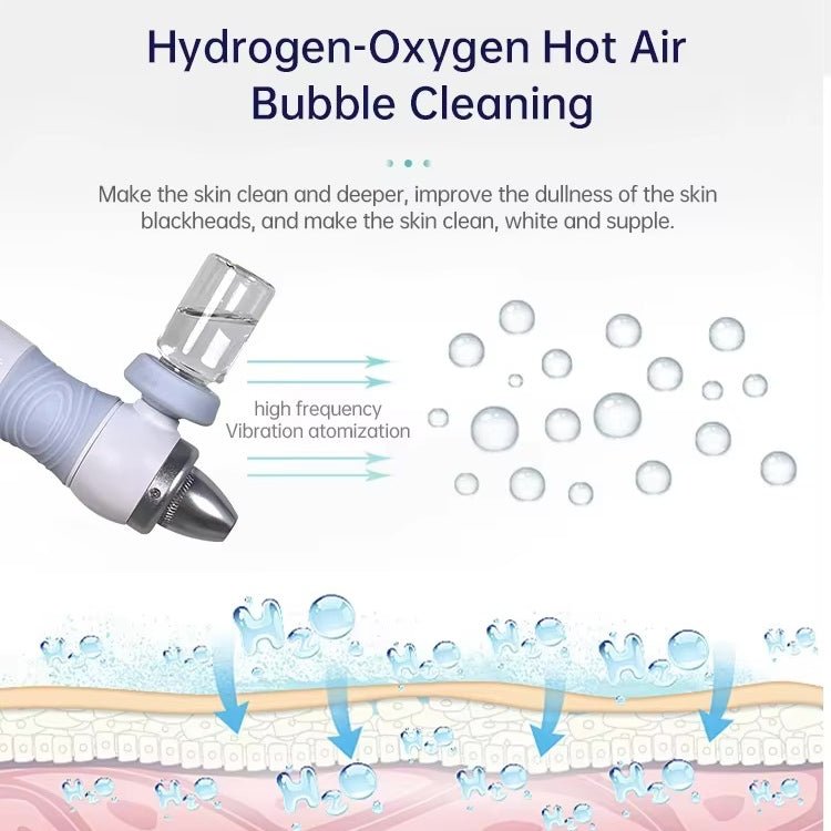 6 - in - 1 Hydro Dermabrasion Facial Machine | Oxygen Skin Rejuvenation & Deep Cleansing System - CSTrueBeauty