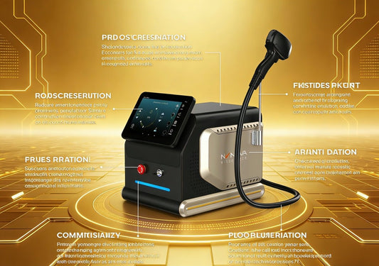 755 808 1064nm Diode Laser Hair Removal Machine for Professional Clinics - CSTrueBeauty