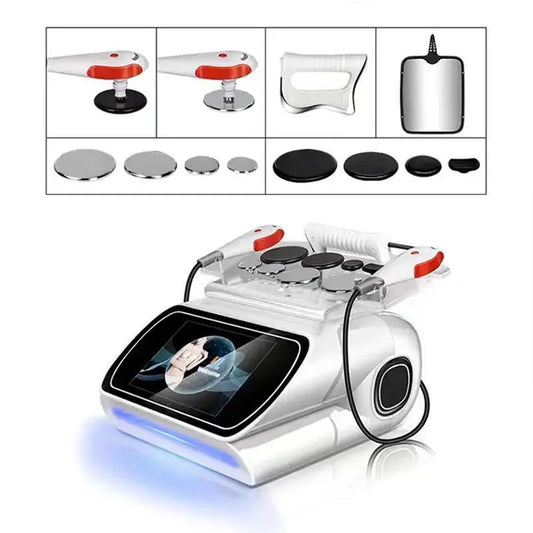 Cstruebeauty 3-in-1 TECAR CET RET RF machine with massage gun