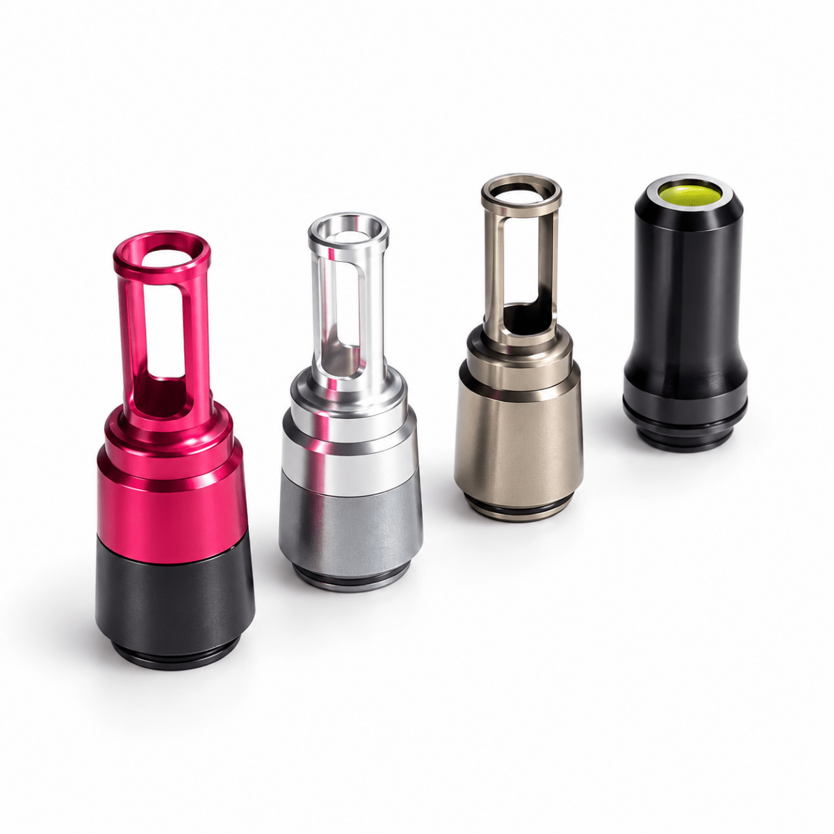 Interchangeable laser tips and accessories