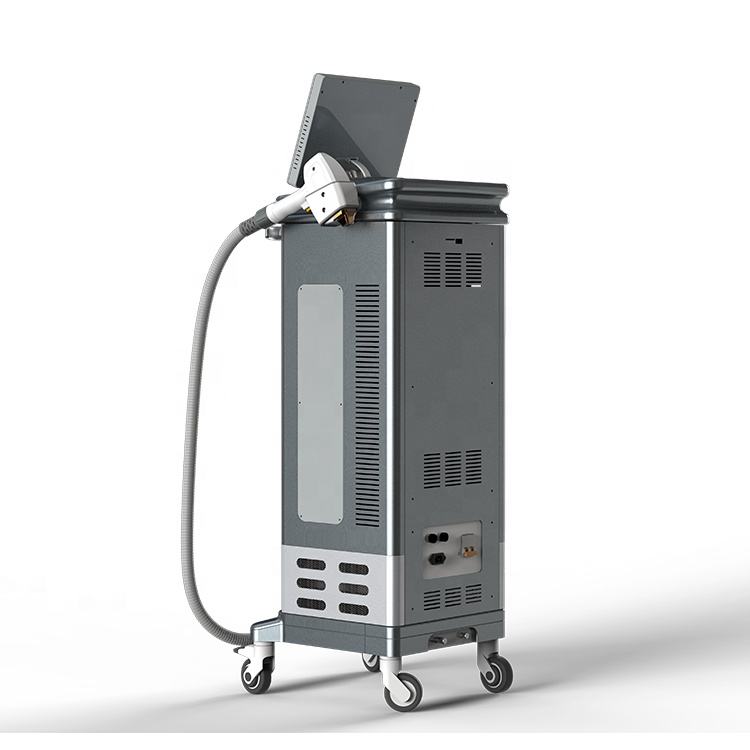 Professional diode laser hair removal treatment handpiece