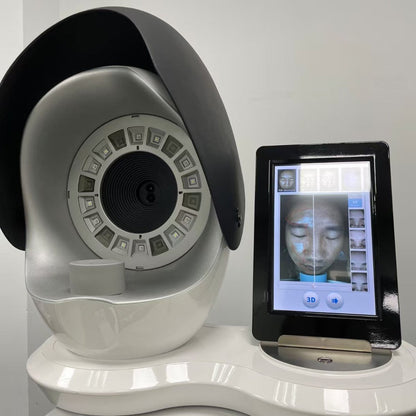 AI Full Face Skin Analysis System | LED Multi - Spectrum Facial Scanner for Professional Skin Diagnosis - CSTrueBeauty