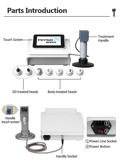 Electromagnetic Shockwave Machine – Non - Invasive Therapy for Pain & Fat Reduction - CSTrueBeauty