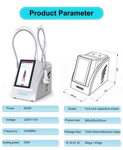 FREEZEWAVE Non - Invasive Microwave Body Contouring Machine - CSTrueBeauty