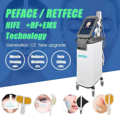 PEFACE Radio Frequency Electromagnetic Face Muscle RF Lifting Facial Sculpting Machine Price - CSTrueBeauty