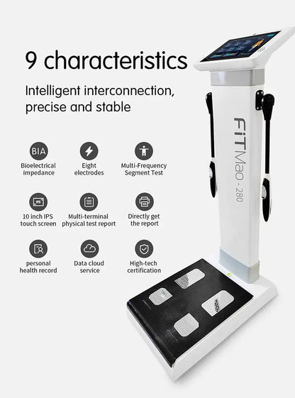 Professional Body Composition Bioimpedance Analyzer Machine Body Composition Analyzer - CSTrueBeauty