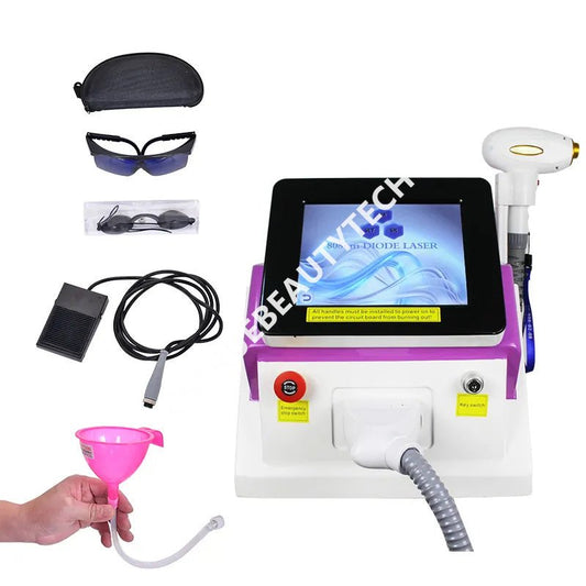Professional Permanent Hair Remover 808 Diode Laser 808nm Hair Removal Machine - CSTrueBeauty